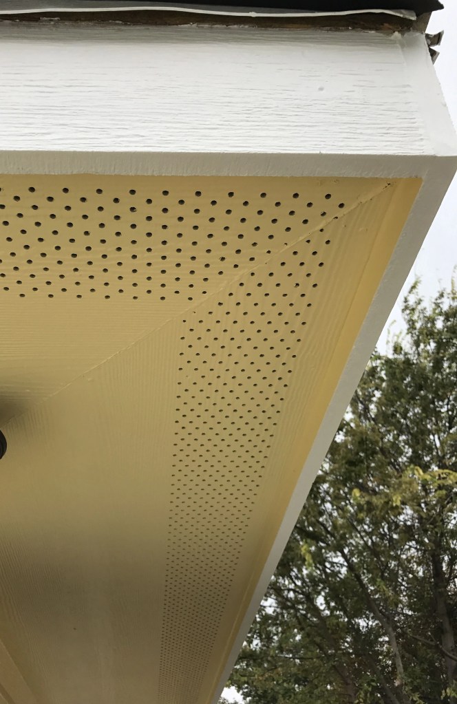 Fiber cement vented soffit